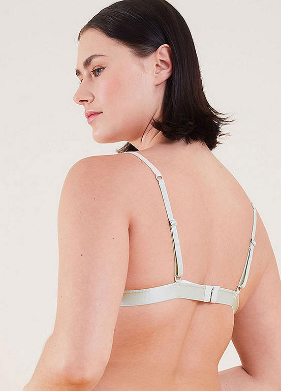  Accessorize Ditsy Lace Trim Bralette
