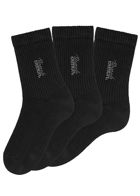 Bench Pack Of 3 Socks
