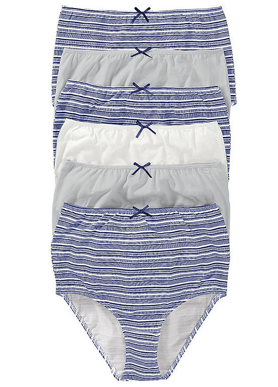  Bonprix Pack Of 6 Full Briefs