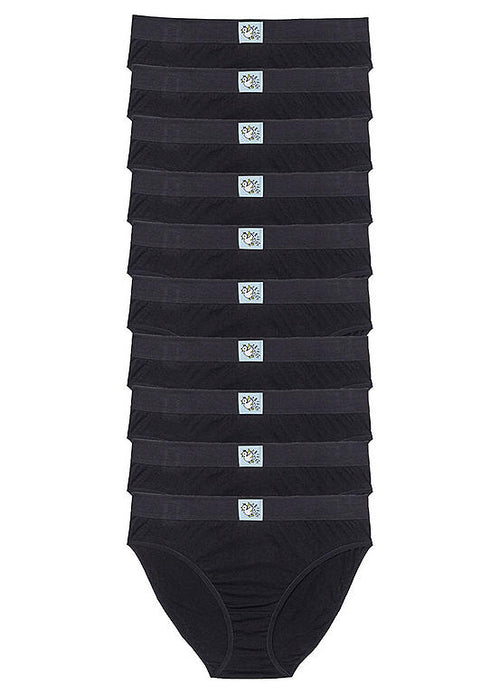  Bonprix Pack Of 10 Cotton Briefs
