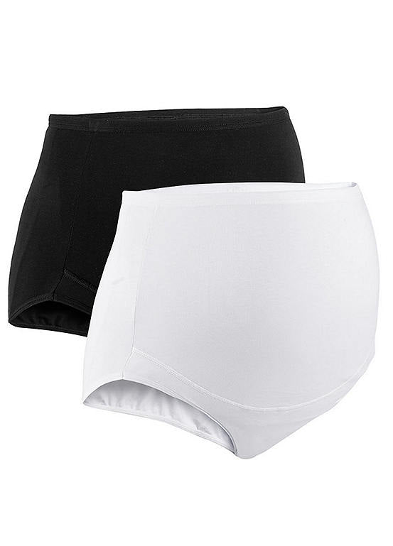  Bonprix Pack Of 2 Maternity Briefs