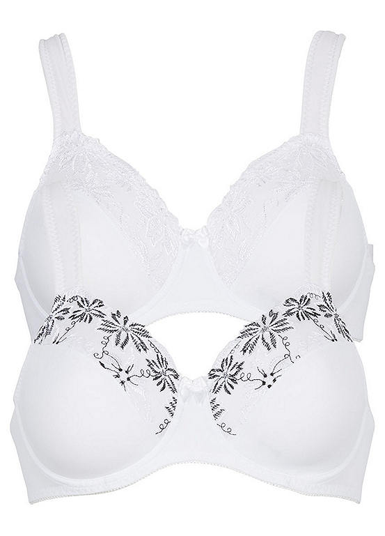  Bonprix Pack Of 2 Underwired Bras