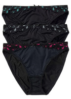  Bonprix Pack Of 3 Stretch Lace Briefs