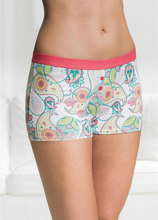  Bonprix Pack Of 4 Girlie Boxers