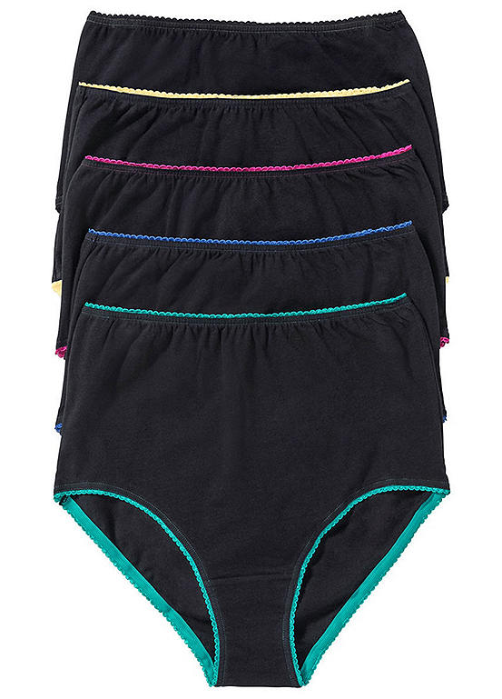  Bonprix Pack Of 5 Full Briefs