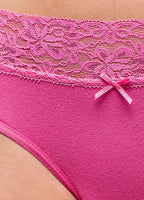  Bonprix Pack Of 5 Lace Trim Briefs