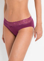  Bonprix Pack Of 5 Lace Trim Briefs