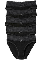  Bonprix Pack Of 5 Lace Trim Briefs