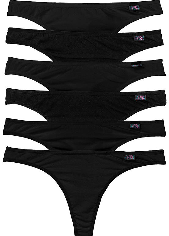  Bonprix Pack Of 6 Thongs
