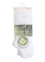  Glenmuir Ladies White Pack Of 3 Sport Socks