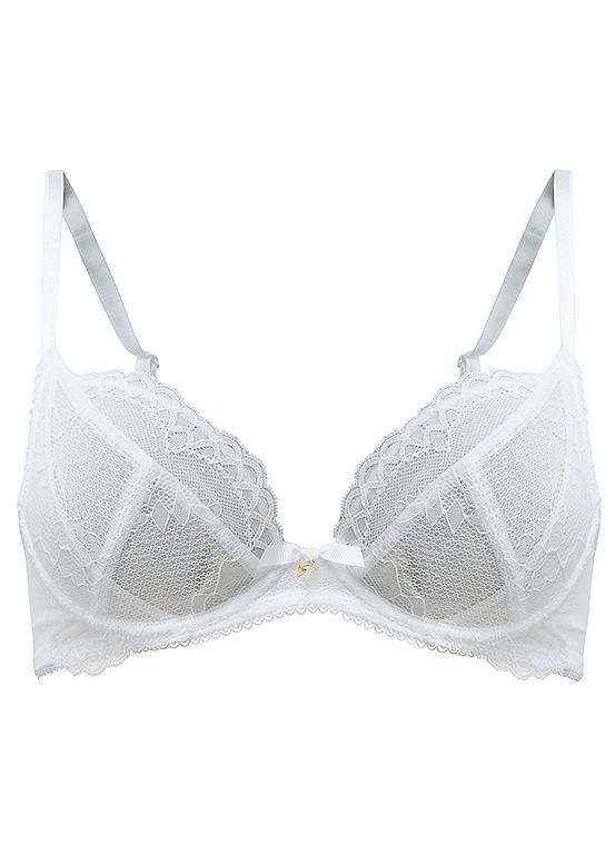  Gossard Superboost Lace Non Padded Underwired Plunge Bra