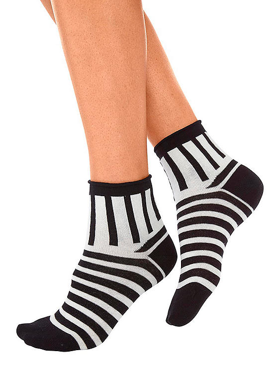  H.I.S Pack Of 4 Short Socks