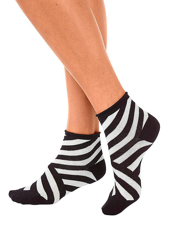  H.I.S Pack Of 4 Short Socks