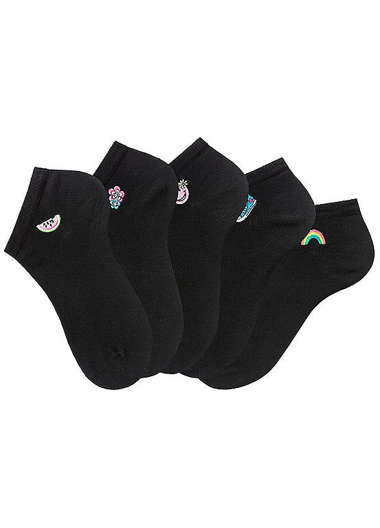  H.I.S Pack Of 5 Trainer Socks
