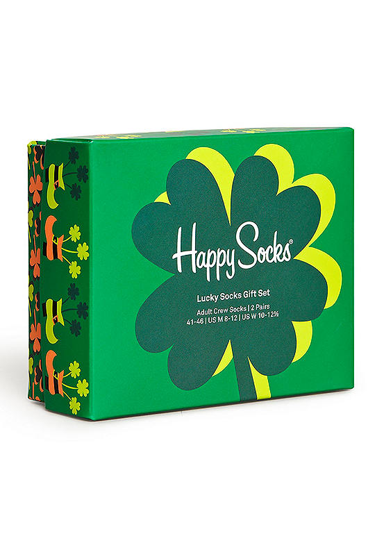  Happy Socks Pack Of 2 Lucky Socks Gift Set