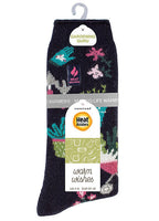  Heat Holders Ladies Green Fingers Lie Hobby Socks