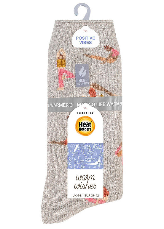  Heat Holders Ladies Namaste Lie Hobby Socks