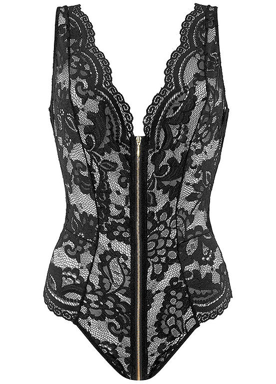  Jette Embroidered Lace Body