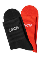  LSCN BY LASCANA Pack Of 2 Tennis Socks With Half Foot Terrycloth