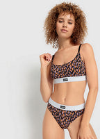  LSCN BY LASCANA Pack Of 3 Wide Logo Cuff Jazz Briefs