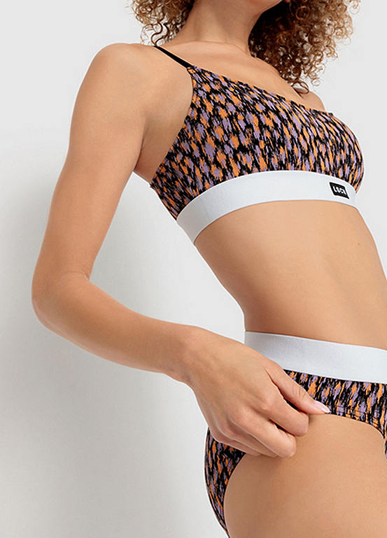  LSCN BY LASCANA Pack Of 3 Wide Logo Cuff Jazz Briefs