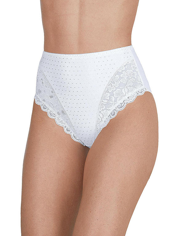  Lace Control Briefs