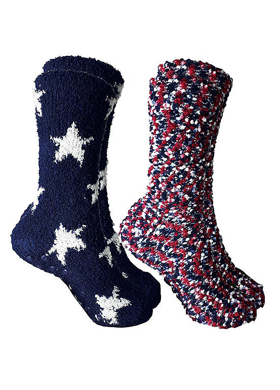  Ladies Pack Of 4 Cosy Socks