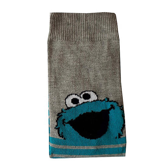  Ladies Pack Of 5 Cookie Monster Comfort Socks