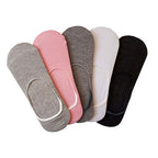  Ladies Pack Of 5 Footlets
