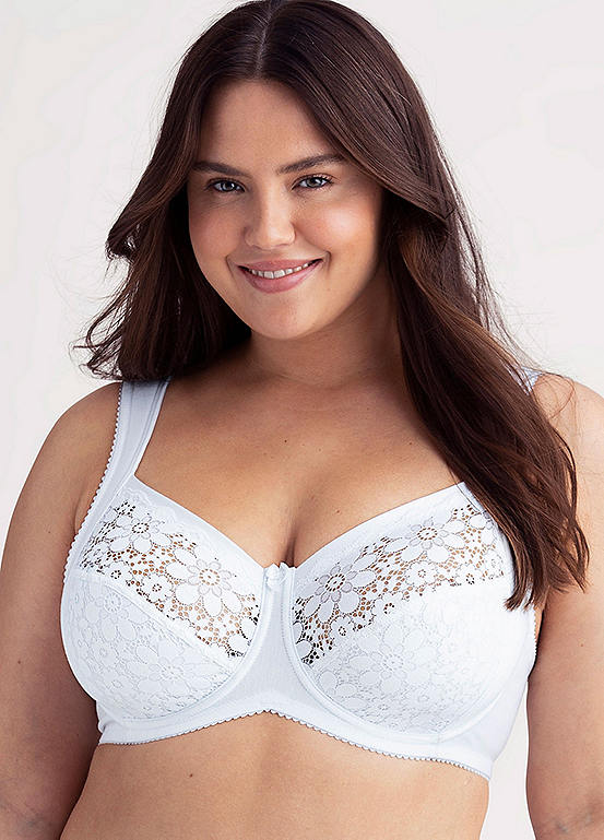  Miss Mary Of Sweden Cotton Bloom Underwired Bra