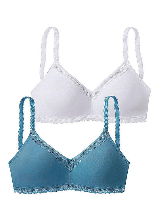  Nuance Pack Of 2 Non-Wired Bras
