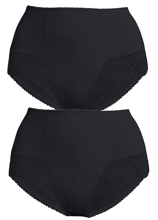  Pack Of 2 Control Briefs