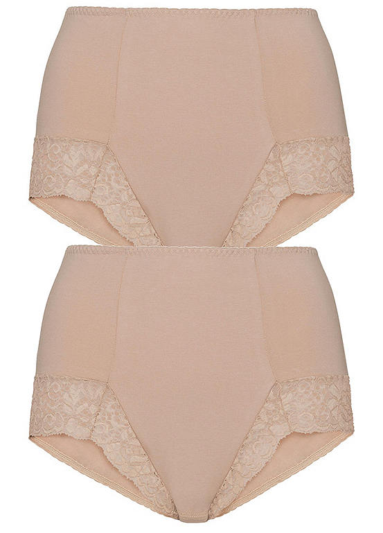  Pack Of 2 Control Briefs