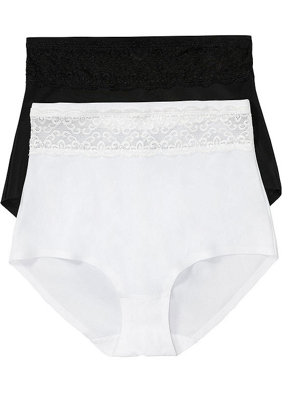  Pack Of 2 Shaper Briefs