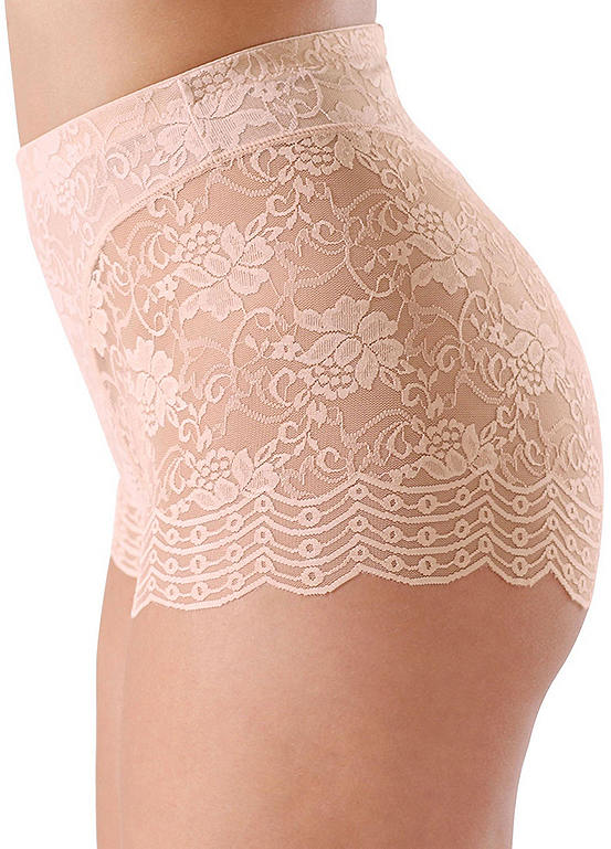  Pack Of 2 Soft Lace Shorties