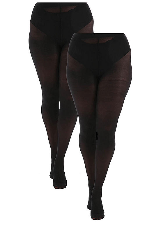  Pamela Mann Pack 2 50 Denier Opaque Tights