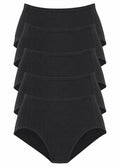  Petite Fleur 5 Pack Of Full Briefs