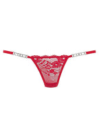  Petite Fleur Gold Lace Thong
