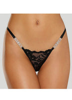  Petite Fleur Gold Lace Thong