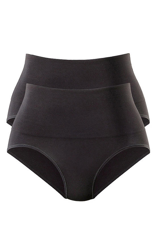  Petite Fleur Pack Of 2 Body Shaping Briefs
