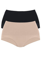  Petite Fleur Pack Of 2 Body Shaping Briefs