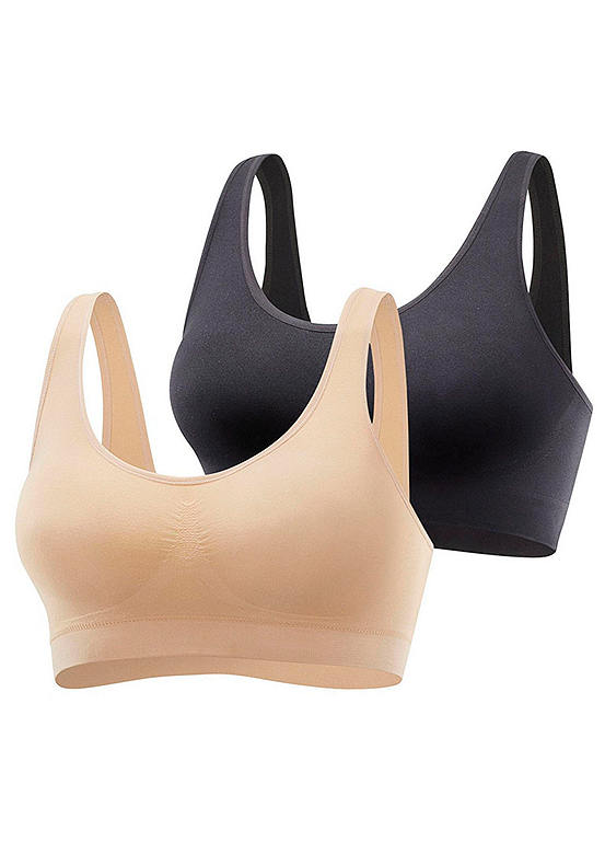  Petite Fleur Pack Of 2 Bralets