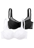  Petite Fleur Pack Of 2 Minimizer Bras