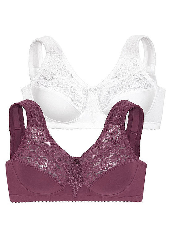  Petite Fleur Pack Of 2 Relief Bras