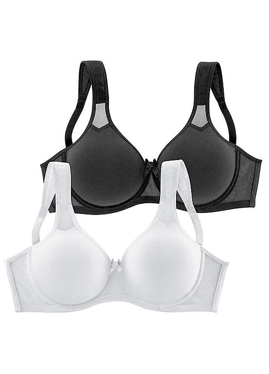  Petite Fleur Pack Of 2 T-Shirt Bras