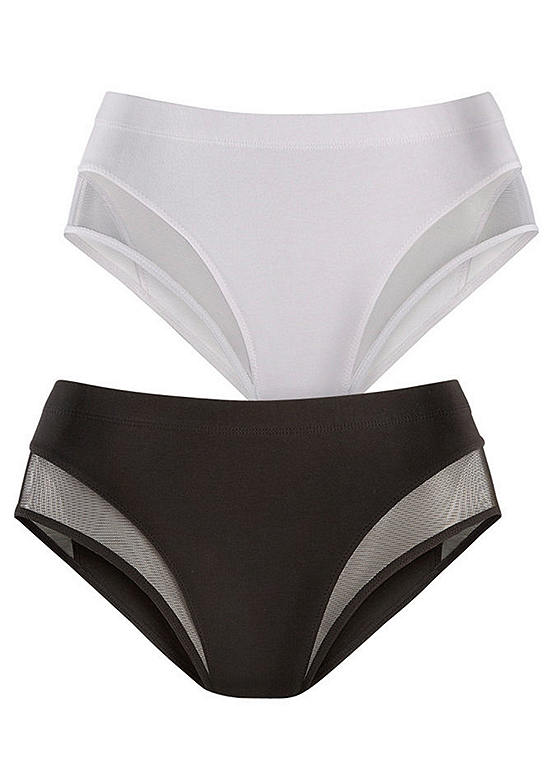 Petite Fleur Pack Of 2 Tummy Tone Forming Briefs