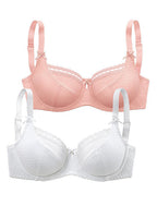  Petite Fleur Pack Of 2 Underwired Bras