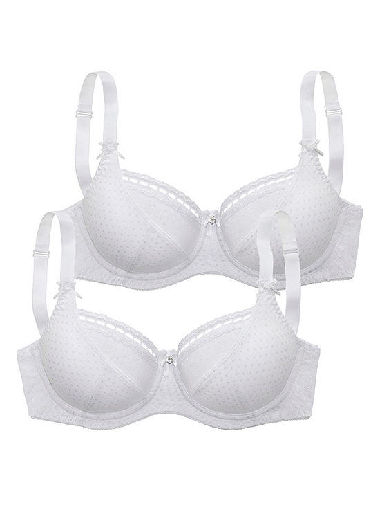  Petite Fleur Pack Of 2 Underwired Bras