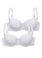  Petite Fleur Pack Of 2 Underwired Bras