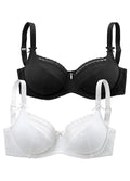  Petite Fleur Pack Of 2 Underwired Bras